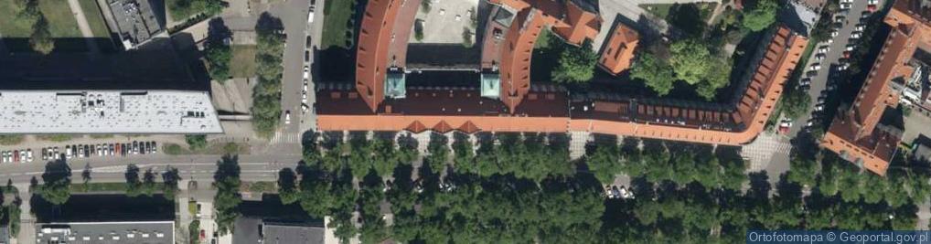 Zdjęcie satelitarne FUP Wrocław 48