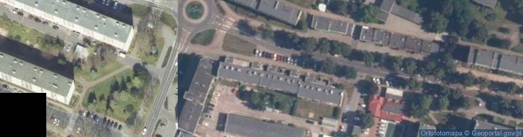 Zdjęcie satelitarne FUP Złotów