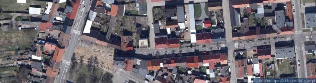 Zdjęcie satelitarne UP Babimost