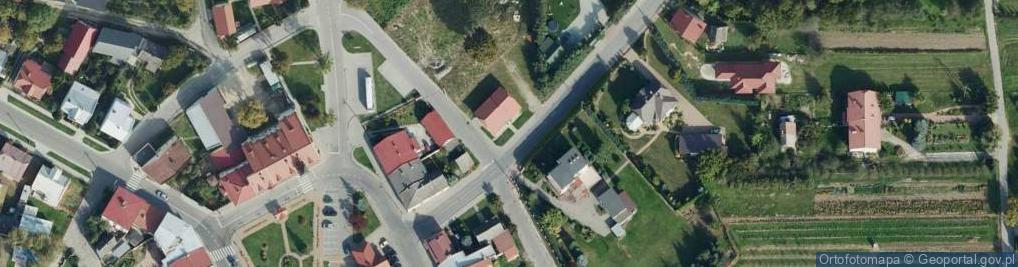 Zdjęcie satelitarne UP Baranów Sandomierski
