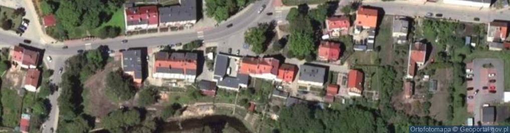 Zdjęcie satelitarne UP Barczewo