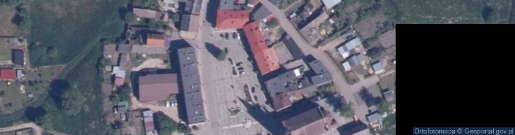 Zdjęcie satelitarne UP Barwice k. Szczecinka