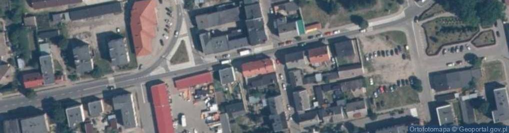 Zdjęcie satelitarne UP Biskupiec k. Iławy