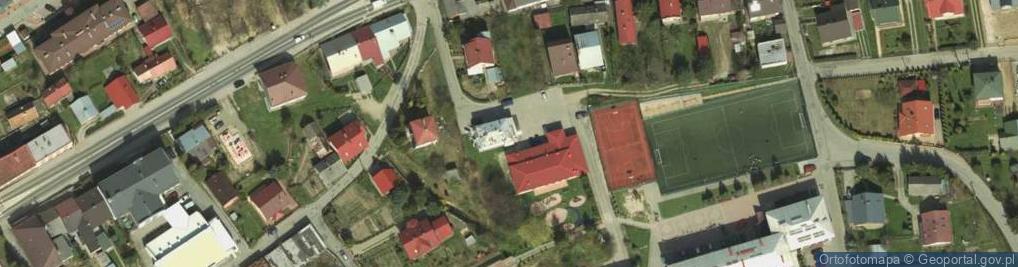 Zdjęcie satelitarne UP Bobowa