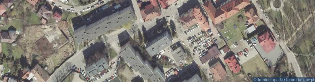 Zdjęcie satelitarne UP Bochnia