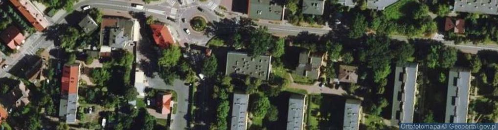 Zdjęcie satelitarne UP Brwinów