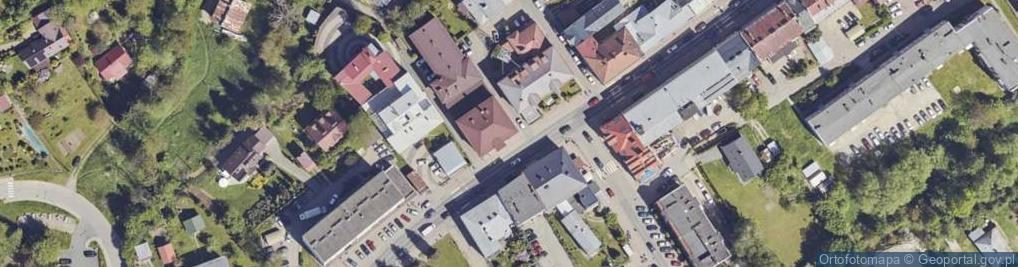 Zdjęcie satelitarne UP Brzozów