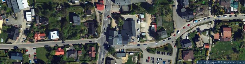 Zdjęcie satelitarne UP Bystra