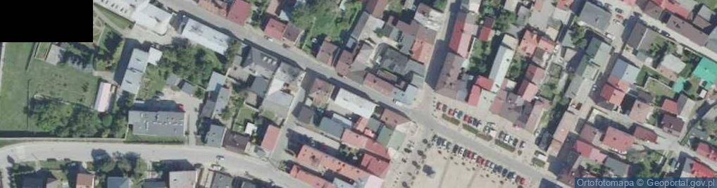 Zdjęcie satelitarne UP Chęciny