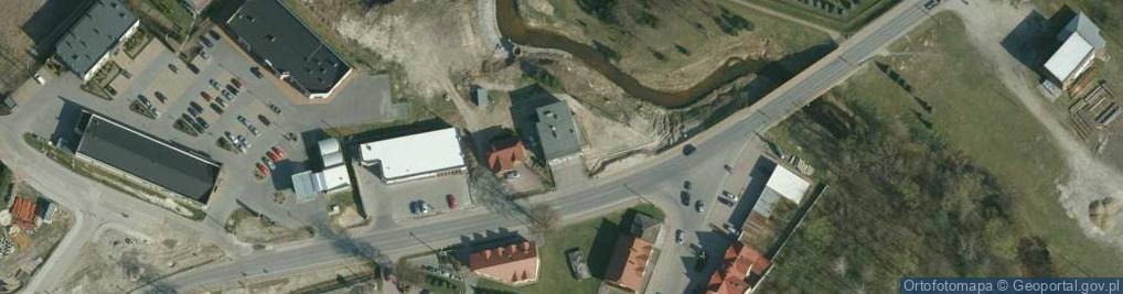 Zdjęcie satelitarne UP Czarna k. Pilzna