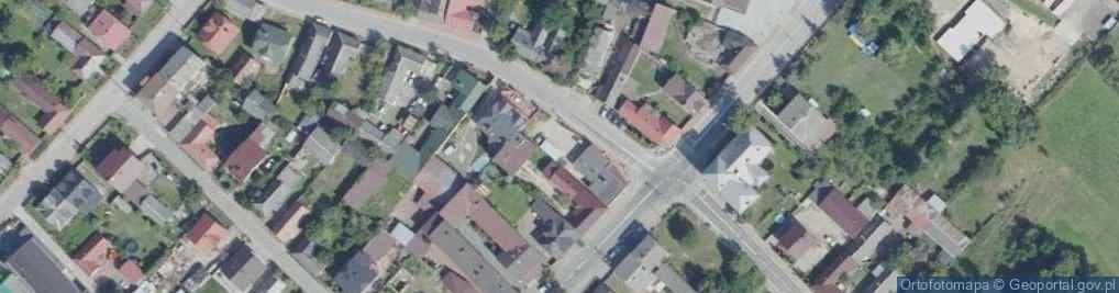 Zdjęcie satelitarne UP Daleszyce