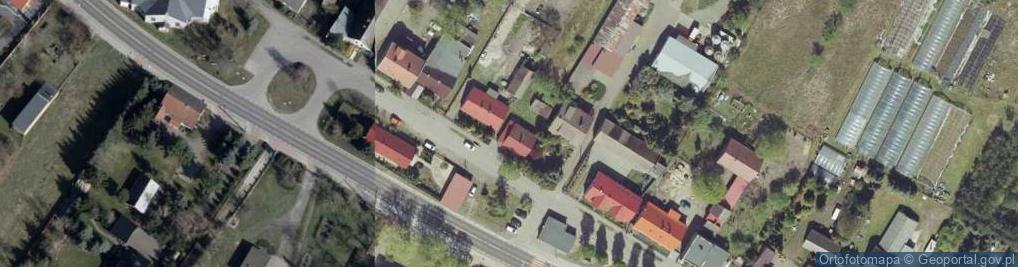 Zdjęcie satelitarne UP Deszczno