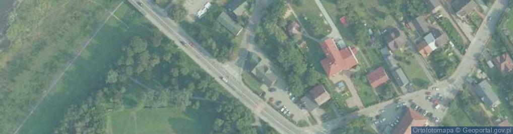 Zdjęcie satelitarne UP Dobczyce