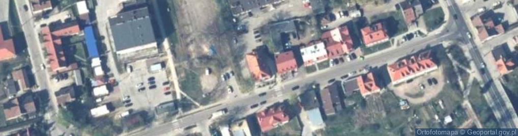 Zdjęcie satelitarne UP Dobre Miasto