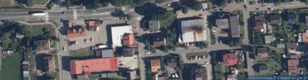 Zdjęcie satelitarne UP Glinojeck