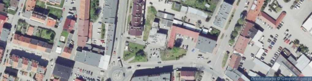 Zdjęcie satelitarne UP Głogówek