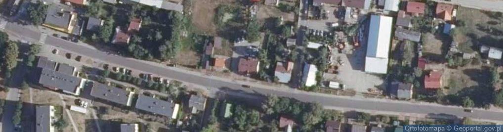 Zdjęcie satelitarne UP Gródek