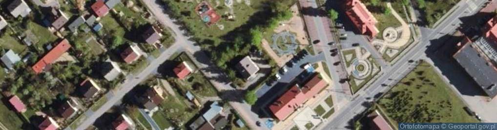 Zdjęcie satelitarne UP Jednorożec