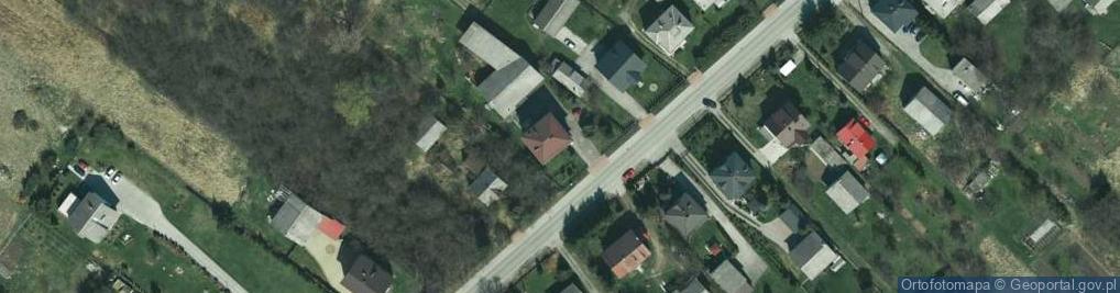 Zdjęcie satelitarne UP Jerzmanowice