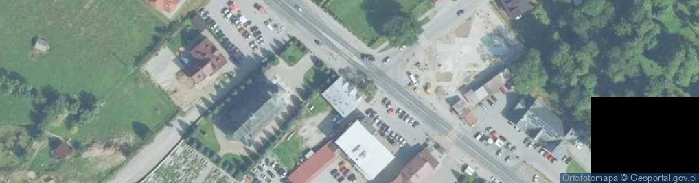 Zdjęcie satelitarne UP Kamienica