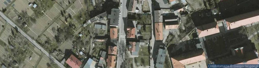 Zdjęcie satelitarne UP Kamieniec Ząbkowicki