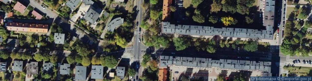 Zdjęcie satelitarne UP Katowice 6