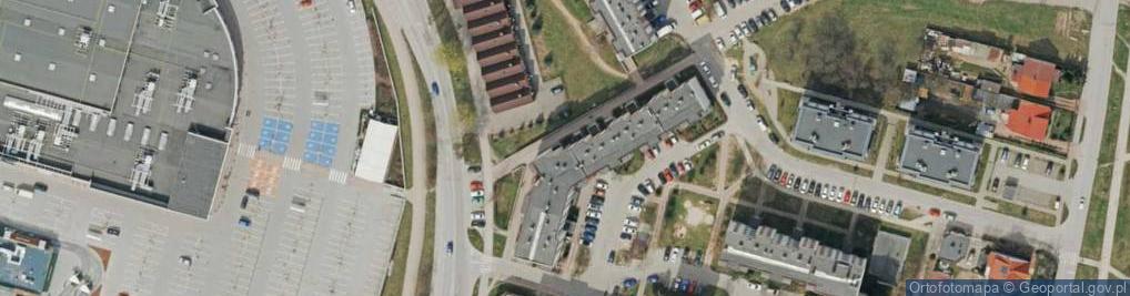 Zdjęcie satelitarne UP Kielce 28