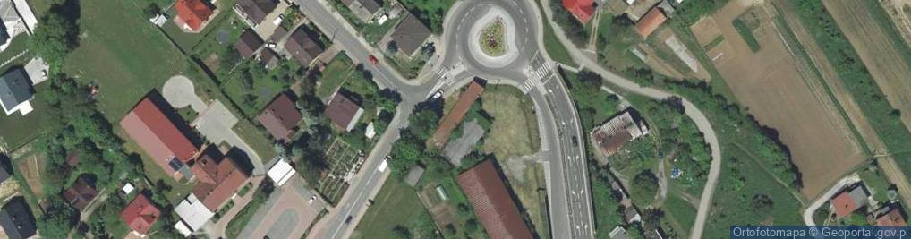 Zdjęcie satelitarne UP Kocmyrzów