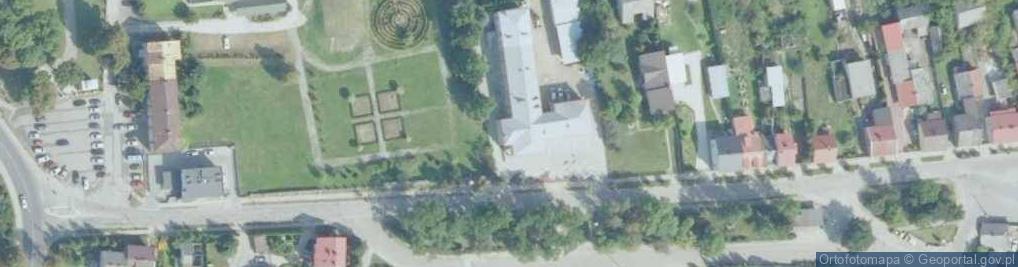 Zdjęcie satelitarne UP Koprzywnica