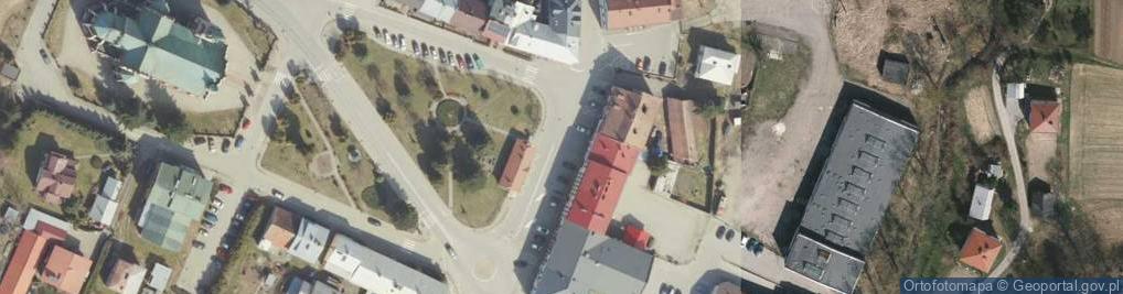 Zdjęcie satelitarne UP Korczyna