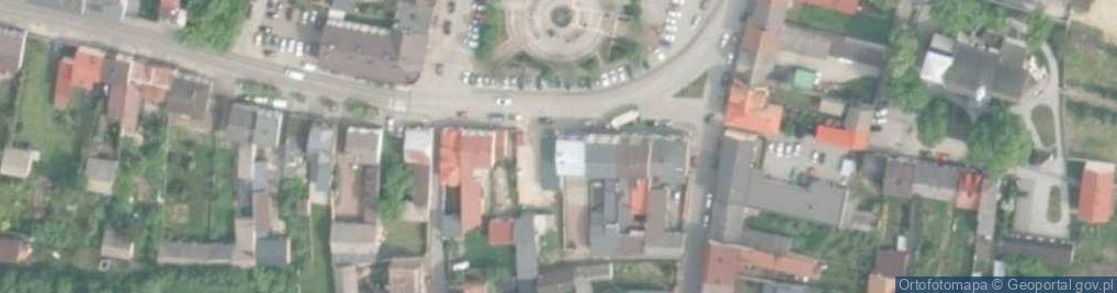 Zdjęcie satelitarne UP Koziegłowy
