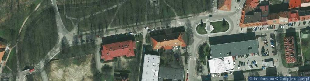 Zdjęcie satelitarne UP Krzeszowice