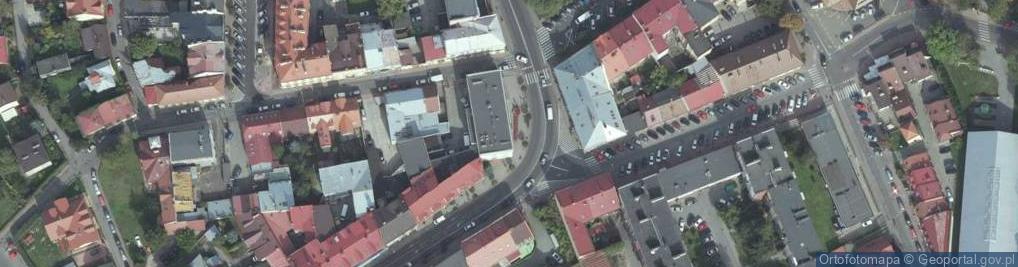 Zdjęcie satelitarne UP Łańcut