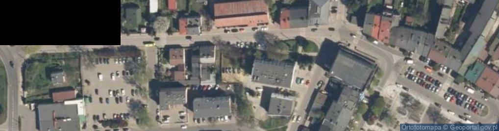 Zdjęcie satelitarne UP Łask