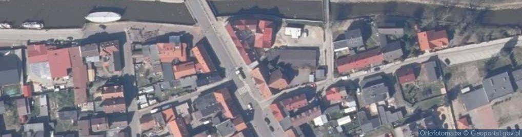 Zdjęcie satelitarne UP Łeba