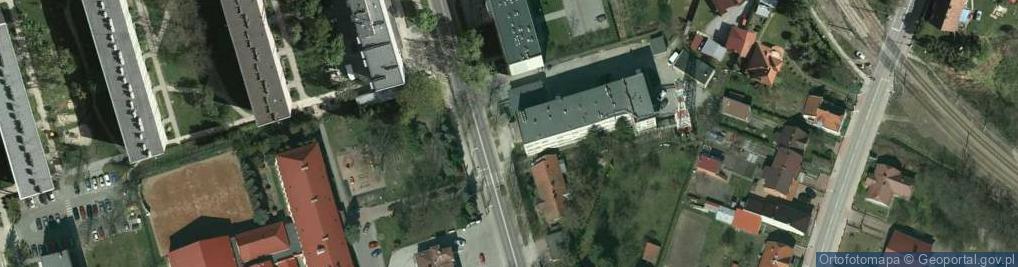 Zdjęcie satelitarne UP Leżajsk
