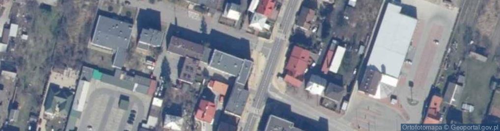 Zdjęcie satelitarne UP Lipsko n. Wisłą