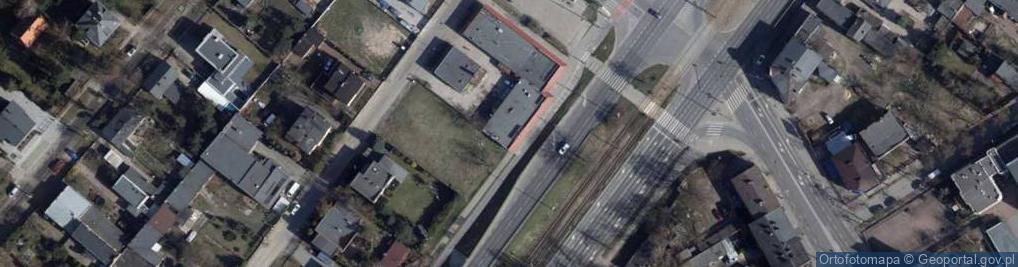 Zdjęcie satelitarne UP Łódź 12