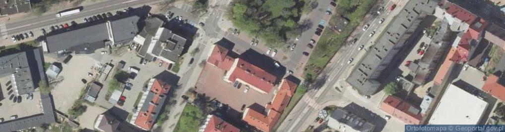 Zdjęcie satelitarne UP Łomża 1