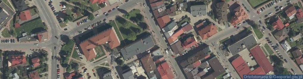 Zdjęcie satelitarne UP Lubaczów