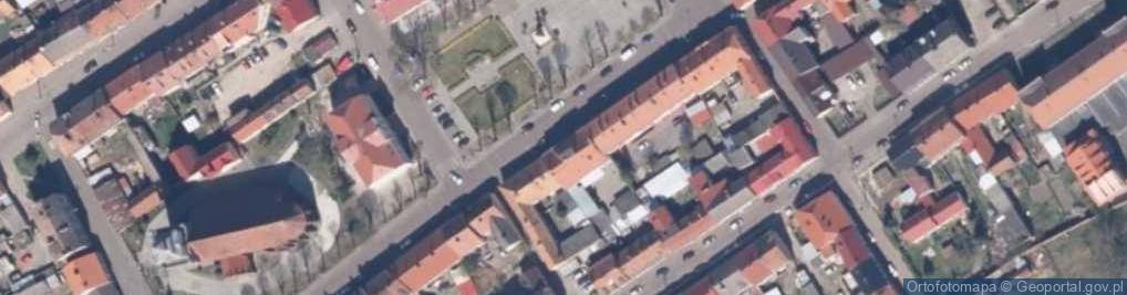 Zdjęcie satelitarne UP Mieszkowice