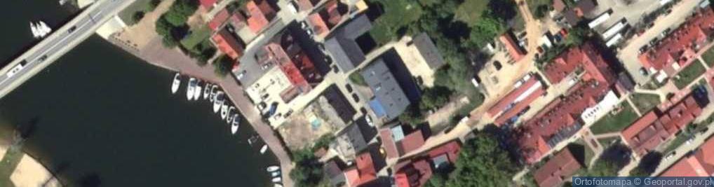 Zdjęcie satelitarne UP Mikołajki k. Mrągowa