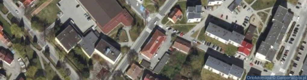 Zdjęcie satelitarne UP Morąg