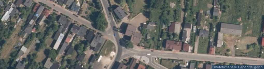 Zdjęcie satelitarne UP Moszczenica k. Piotrkowa Trybunalskiego