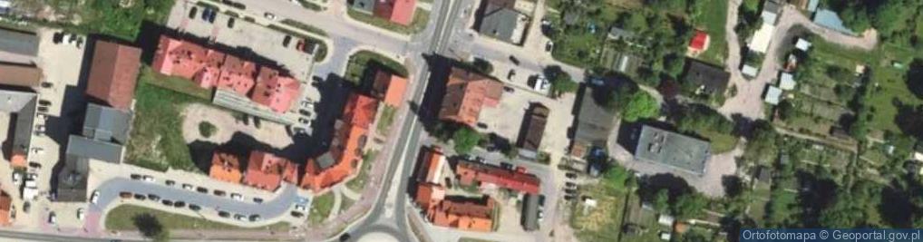 Zdjęcie satelitarne UP Nidzica