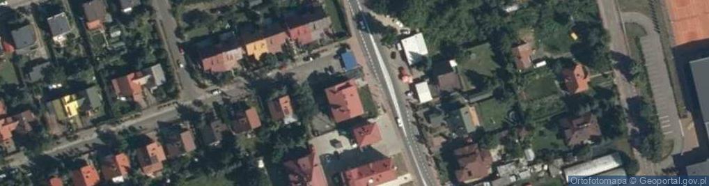 Zdjęcie satelitarne UP Nieporęt