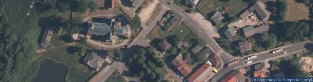 Zdjęcie satelitarne UP Nowa Brzeźnica