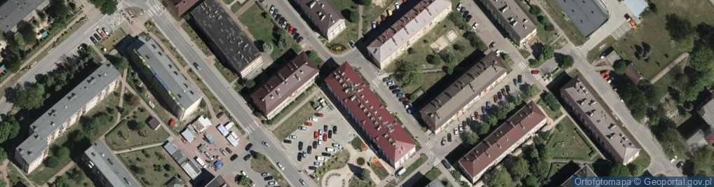 Zdjęcie satelitarne UP Nowa Sarzyna