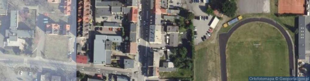 Zdjęcie satelitarne UP Nowy Tomyśl