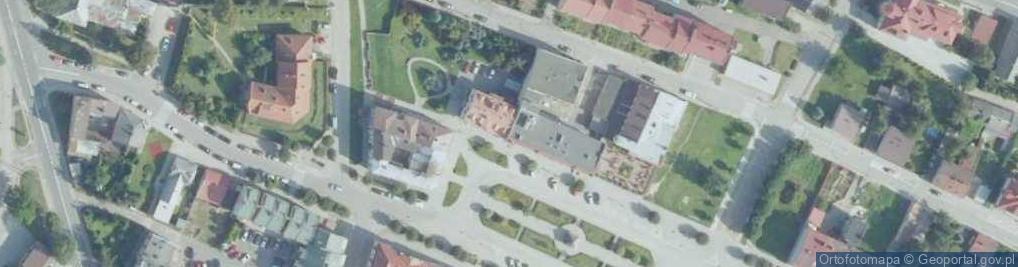 Zdjęcie satelitarne UP Opatów Kielecki